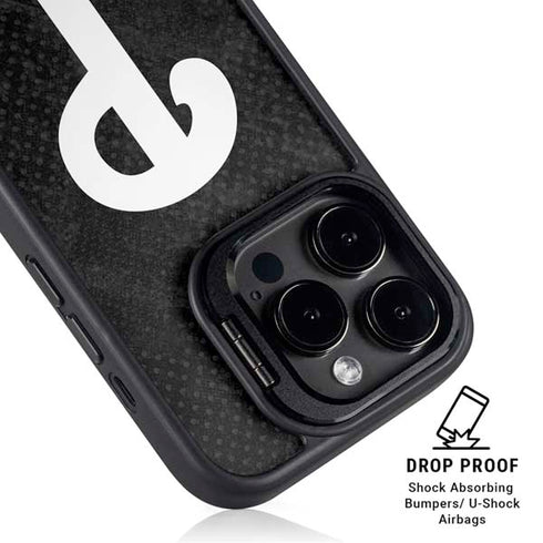 MLB Philadelphia Phillies Dark Wash iPhone 14 Pro Kickstand Case